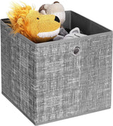 Aufbewahrungsbox Set Faltboxen Würfelregal Grau