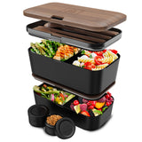 Nestable L Walnut Black Nestable