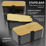 Nestable L Bamboo Black Premium