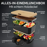 Nestable L Beech Black Premium