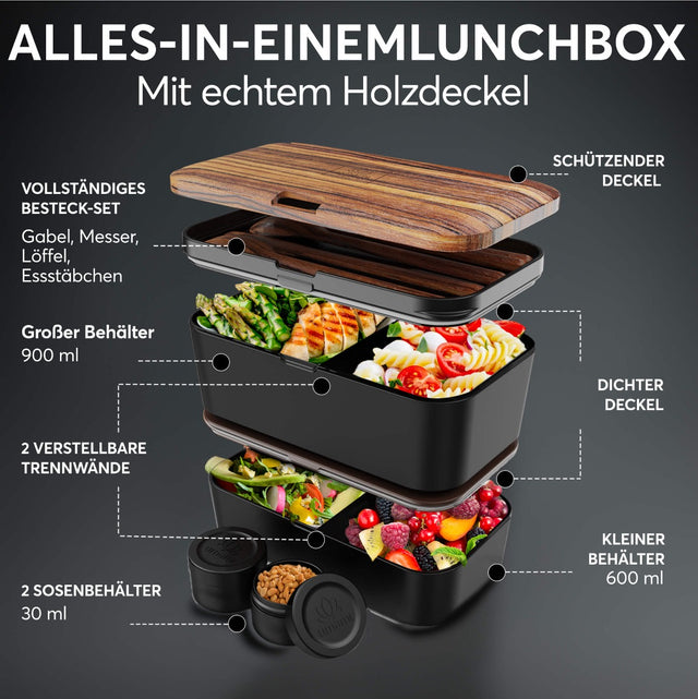 Nestable L Wenge Black Premium