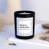 Duftkerze Schwarz Woody Aged to perfection