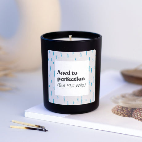 Duftkerze Schwarz Woody Aged to perfection