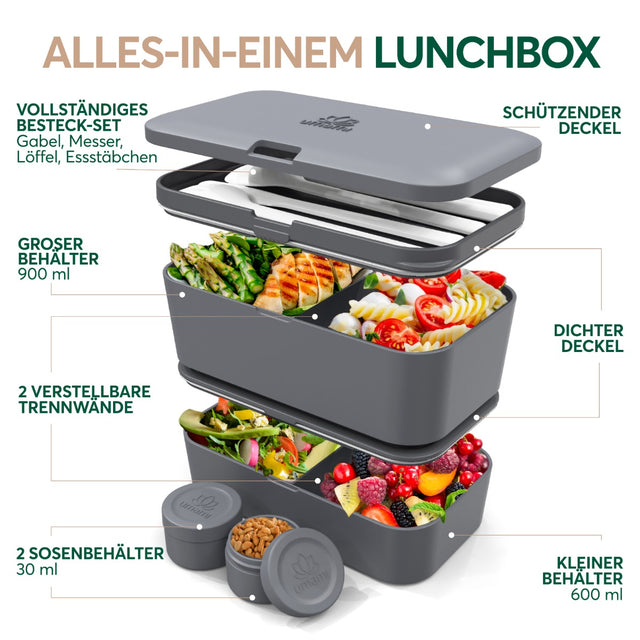 Nestable L Carbon Gray Nestable