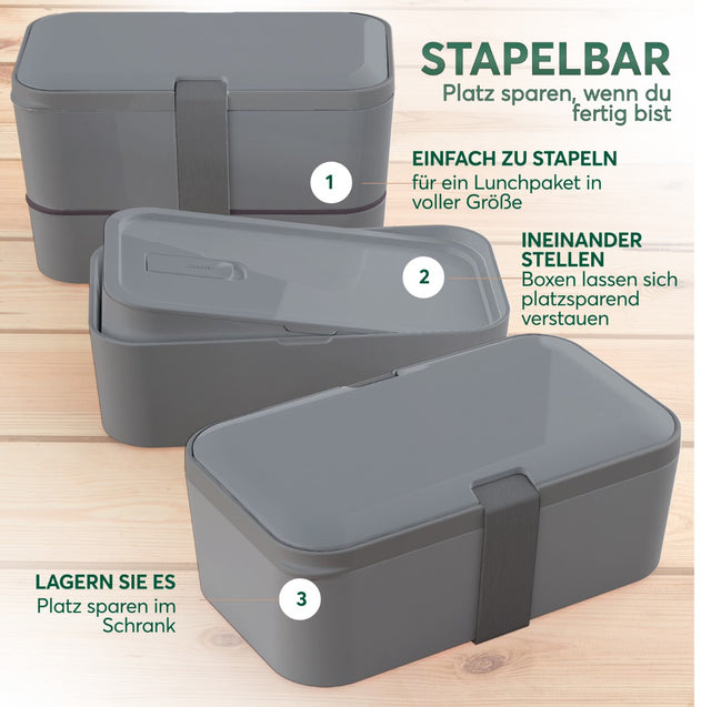 Nestable L Carbon Gray Nestable