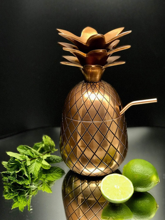 Ananas Cocktail Becher Mood Bronze