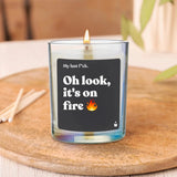 Duftkerze Flowery Oh look, it's on fire