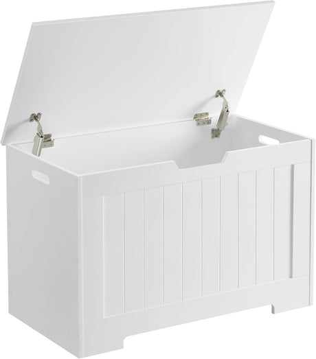 Schuhbank mit Stauraum Landhausstil Wolkenweiss von Songmics