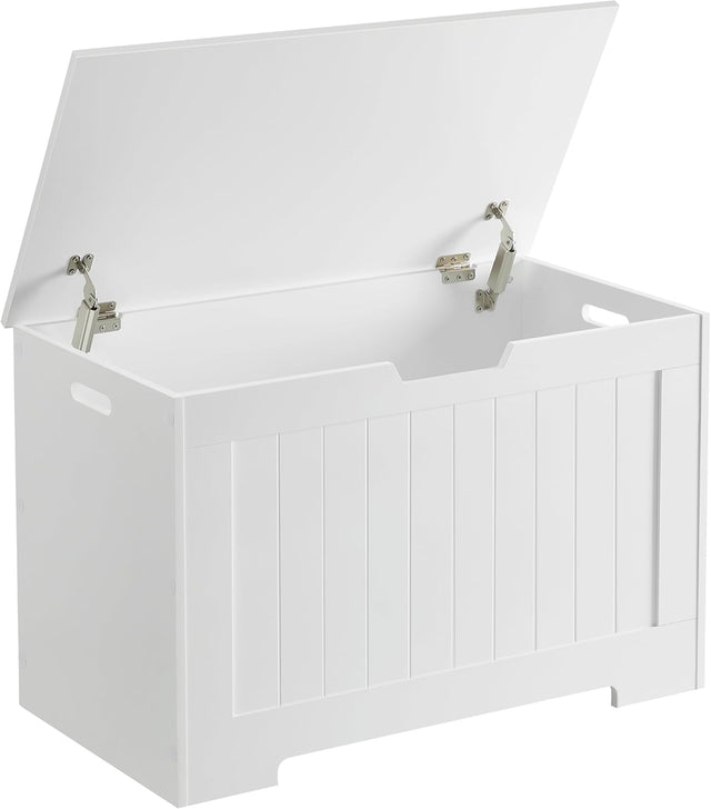 Schuhbank mit Stauraum Landhausstil Wolkenweiss von Songmics