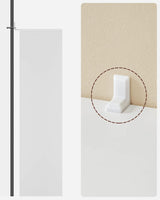 Bücherregal mit 5 Fächern Weiss