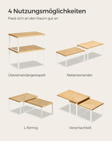 Gewürzregal Küchen-Organizer Set wolkenweiss