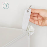 Regalsystem Kunststoff Steckregal Mehrzweck Weiss