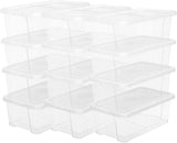 Aufbewahrungsbox Set mit Deckel Transparent