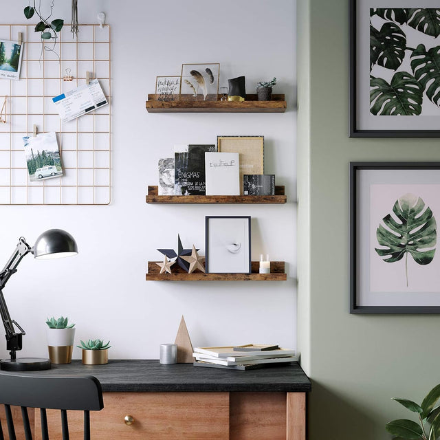 Hängeregal Set rustikales Braun