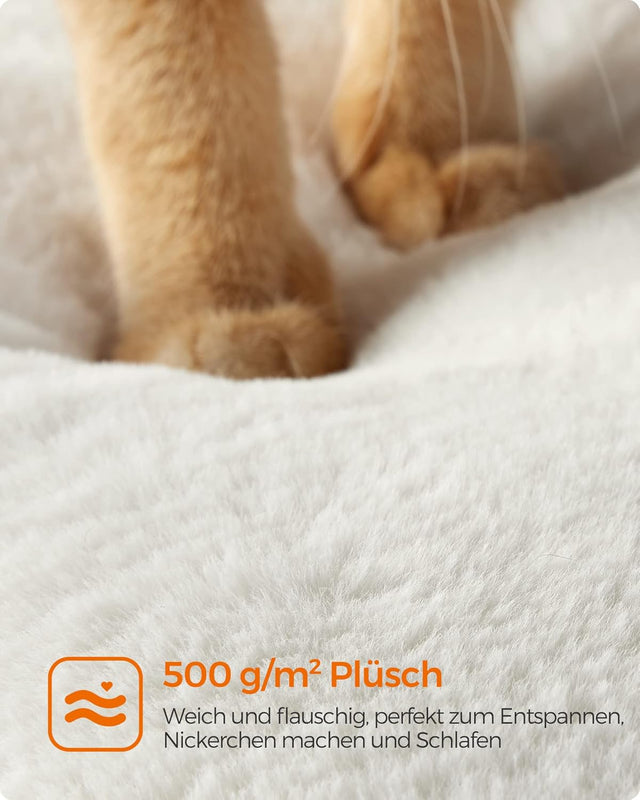 Kratzbaum mit Höhle und Liegeflächen vintagebraun