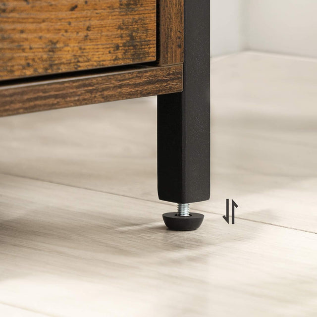 Nachttisch mit Schubladen rustikales Braun