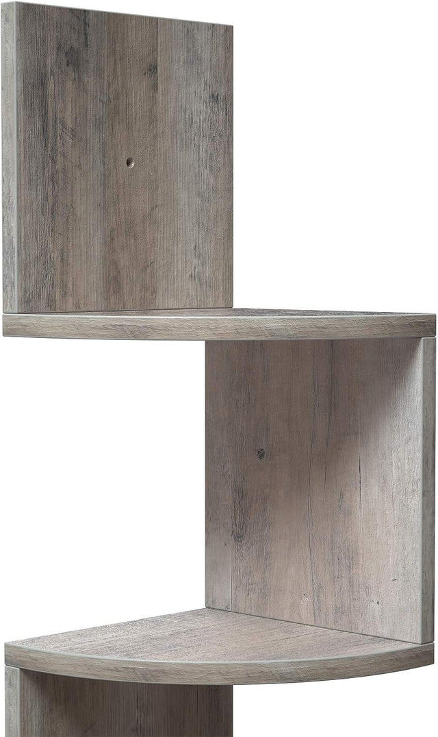 Eckregal Wandregal 5 Ebenen Greige