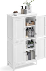 Badezimmerschrank mit verstellbaren Ablagen klassikweiss