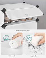 Schuhregal DIY Kunststoff Weiss von guteszeug.ch