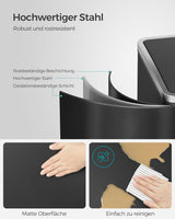 Mülleimer Mülltrennsystem 60L Softclose Schwarz