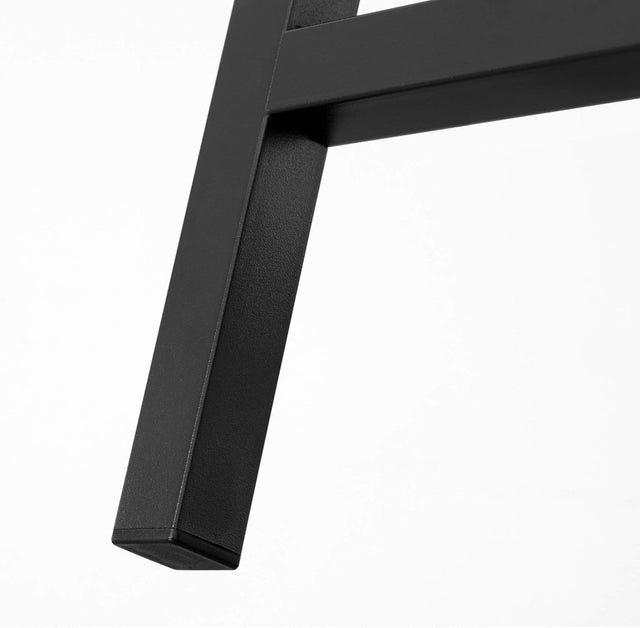 Barhocker Set Vintagebraun-Schwarz 2er Pack