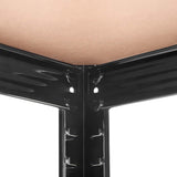 Schwerlastregal mit Stahlgestell Schwarz von Songmics