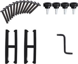 Schuhregal Metall 3 Ebenen Schwarz von Songmics