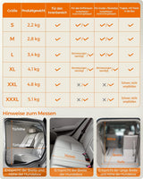 Hundebox faltbar Transportbox atmungsaktiv Metallrahmen schwarz