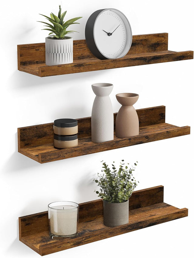 Hängeregal Set rustikales Braun
