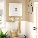 Badezimmerschrank wandmontiert verstellbar wolkenweiss