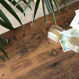 Schuhbank mit Gitterablage ohne Polster Vintagebraun-Schwarz von guteszeug.ch