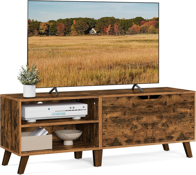 TV-Schrank mit Türen, vintagebraun von Songmics