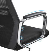 Bürostuhl Ergonomisch Höhenverstellbar Atmungsaktiv Schwarz