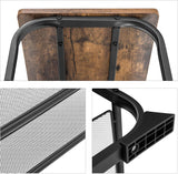 Schuhbank Holzoptik Vintage Braun von Songmics