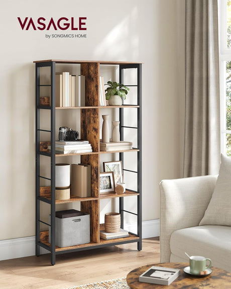 Regal mit 4 Ebenen vintagebraun