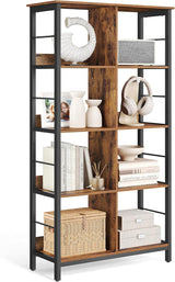 Regal mit 4 Ebenen vintagebraun