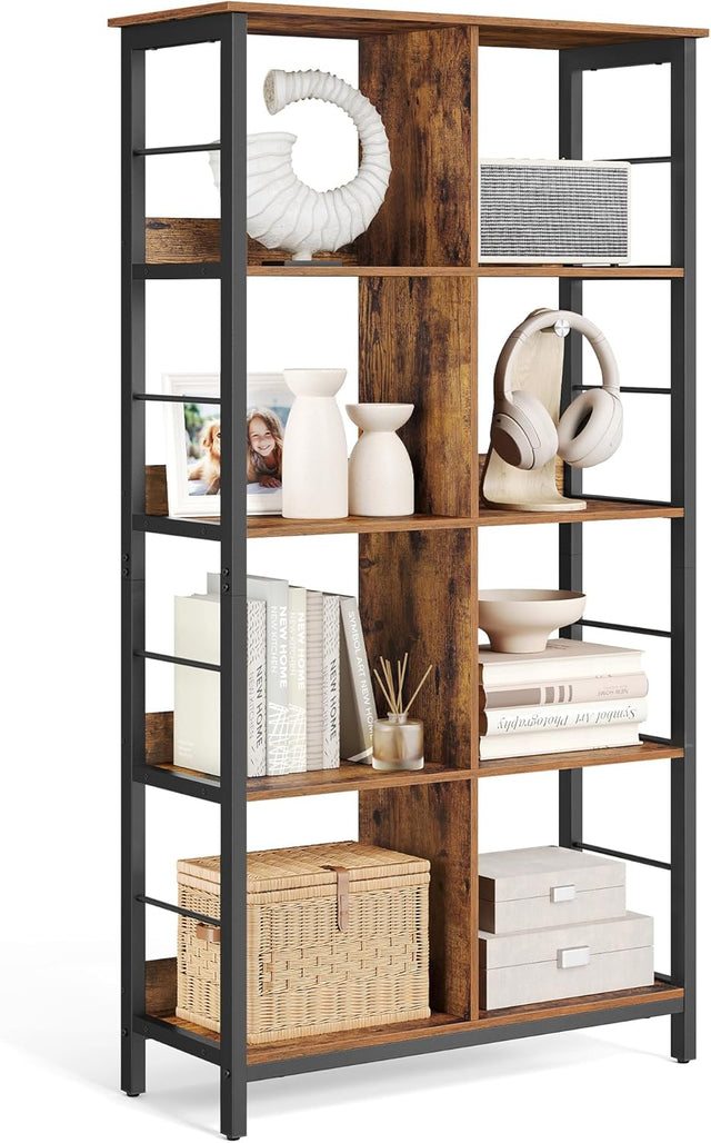 Regal mit 4 Ebenen vintagebraun