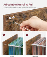 Aktenschrank mit Rollen, 2 Schubladen, Schwarz