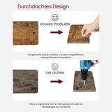 L-förmiges Eckregal Wandregal 2er Set Holz