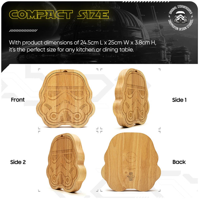 Käsebrett inkl. Messer-Set Stormtrooper