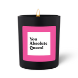 Duftkerze Schwarz Flowery You Absolute Queen!