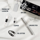 Premium Weinzubehör Geschenkset 5-in-1