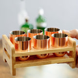 Shotgläser 6er-Set Rosegold