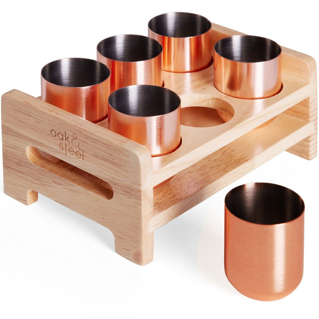 Shotgläser 6er-Set Rosegold