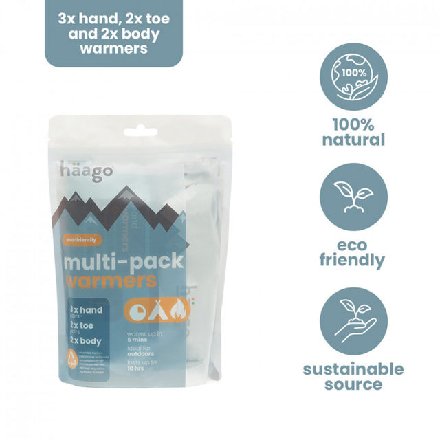 Mulitpack Wärmer assortiert 7 Stück