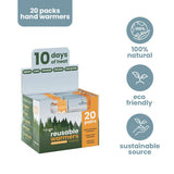 Handwärmer wiederverwendbar 20 Stück