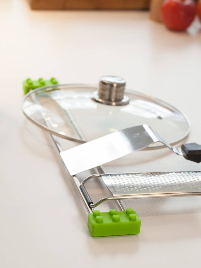 drip.line Spültuchhalter mit Nopen oben grün