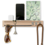 mon.key Schlüsselbrett und Brillenhalter grey