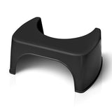 Toilettenhocker Schwarz