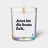 Duftkerze Rainbow Woody Jetzt ist die beste Zeit.